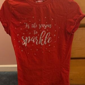 Chemistry Festive Red Kids' T-Shirt